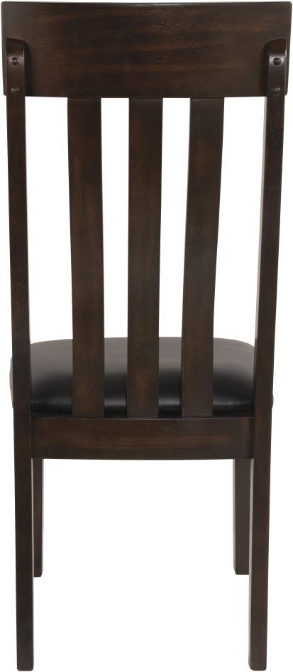 Signature Design by Ashley® Haddigan Dark Brown Upholstered Dining Side Chair-2