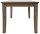 Jofran Inc. Eastern Tides Brushed Bisque Extension Dining Table-3