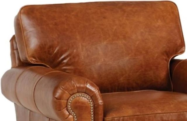 Smith Brothers Customizable 235 Leather Chair-1
