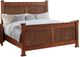A-America® Mission Hill Harvest Queen Slat Panel Bed-0