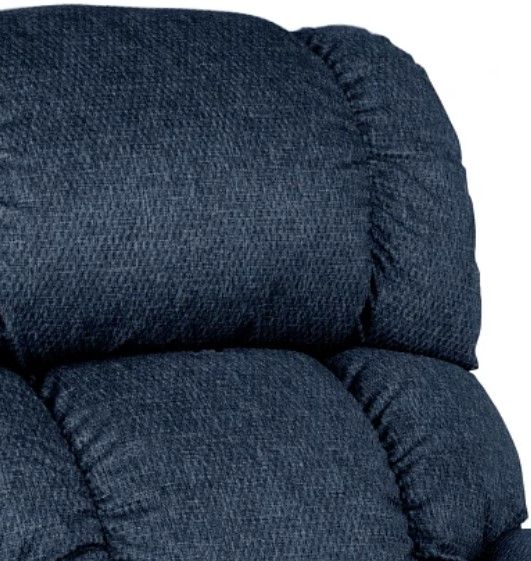 La-Z-Boy® Pinnacle Navy Power Wall Recliner with Headrest and Lumbar-2