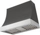 AGA Marquee 36" Slate Wall Mounted Range Hood with Polished Chrome Trim-0