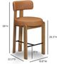 TOV Furniture Odessa Brown Counter Stool-2