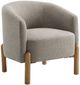 Homelegance® Borger Taupe Accent Chair-0
