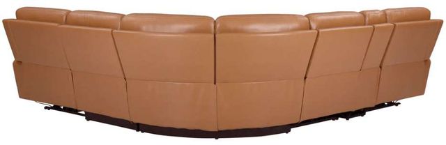 Parker House® Hancock 6-Piece Apple Cider Power Reclining L-Shape Sectional with Power Headrest and Lumbar-4
