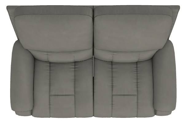 La-Z-Boy® Greyson Blue Grey Leather Power Reclining Loveseat with Headrest-4