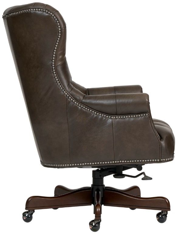 aspenhome® Jefferson Burnished Walnut Executive Chair-3
