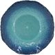A & B Home Blue Glass Charger-2