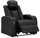 Signature Design by Ashley® Caveman Den Midnight Power Recliner with Adjustable Headrest-4