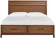 Magnussen Home® Ridgefield Russet Brown California King Panel Storage Bed-1