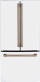 Café™ 33" 18.6 Cu. Ft. Matte White Counter-Depth French-Door Refrigerator-0