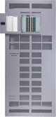 Crestron® 5 Modules High x 2 Modules Wide Automation Enclosure-1