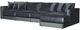 Jackson Furniture Remington 4-Piece Slate Right Arm Facing Sectional and Chaise-2