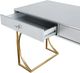 TOV Furniture Grey Lexie Desk-3
