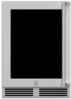 Hestan® Professional 24" Steeletto Outdoor Dual Zone Refrigerator