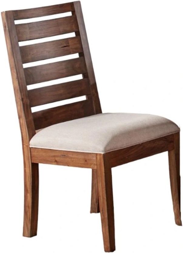 A-America® Anacortes Dark Taupe Ladderback Dining Side Chair-0