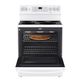 GE® 30" White Freestanding Electric Range-2