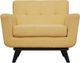 TOV Furniture James Mustard Yellow Linen Chair-1