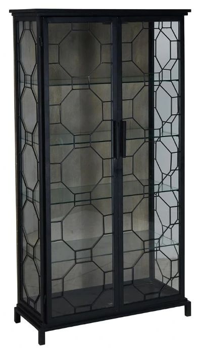 Jaipur Furniture Makali Black Powder Tall Cabinet-0