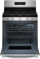 Whirlpool® 30" Fingerprint Resistant Stainless Steel Freestanding Gas Range with Air Cooking Technology-2