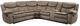 Homelegance® Bastrop 3-Piece Brown Manual Reclining Sectional -0