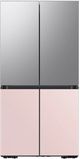 Samsung Bespoke Flex™ 18" Pink Glass French Door Refrigerator Bottom Panel-2