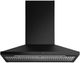 Falmec Vulcano Plus NRS 36" Black Wall Mounted Range Hood-0