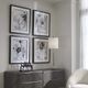 Uttermost® June Erica Vess 4-Piece Tangled Threads Framed Prints Set-2