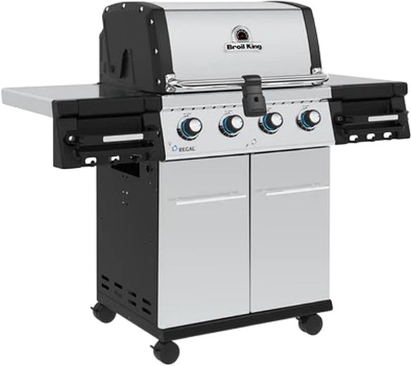 Broil King® Regal™ S420 PRO Series 4-Burner Stainless Steel Freestanding Natural Gas Grill-2