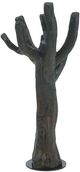 A & B Home Rustic Brown Tree Statuary with Round Base-1
