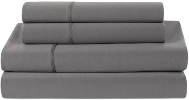 Bedgear® Gray Dri-tec Performance® Split Head Queen Sheet Set 