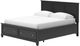 Signature Design by Ashley® Lanolee Black California King Panel Storage Bed-2