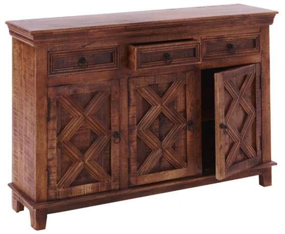 Jaipur Furniture Mason Burnt Tan Sideboard-0