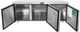 Atosa® 21.1 Cu. Ft. Stainless Steel Under The Counter Commercial Refrigerator-2