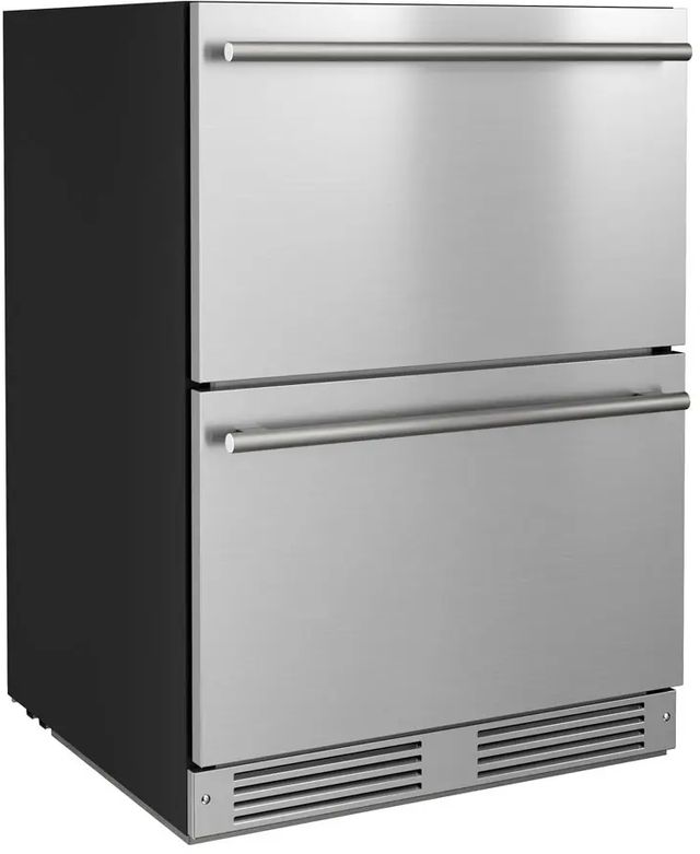 XO 24'' Fingerprint Resistant Stainless Steel Refrigerator Drawer-1