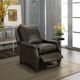 BarcaLounger® Ashebrooke Ashford Walnut Leather Manual Recliner-3