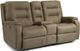 Flexsteel® Arlo Fossil Power Reclining Loveseat with Console-0