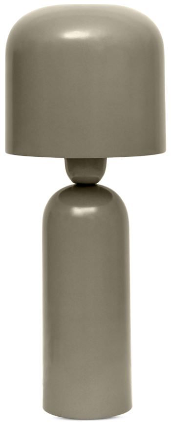 Moe's Home Collection Echo Taupe Gloss Table Lamp-0