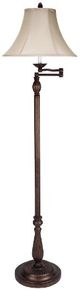 Cal® Lighting & Accessories Antique Rust Floor Lamp-0
