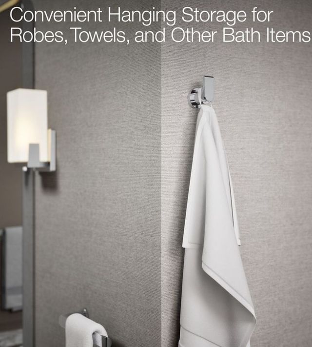 KOHLER® Avid® Vibrant Brushed Nickel Robe Hook-2