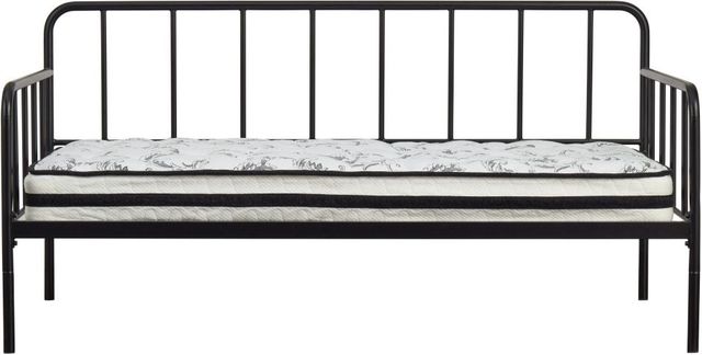 Signature Design by Ashley® Trentlore Black Twin Metal Day Youth Bed with Platform-1