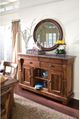 Kincaid Furniture Tuscano Brown Sideboard with Marble Top-1