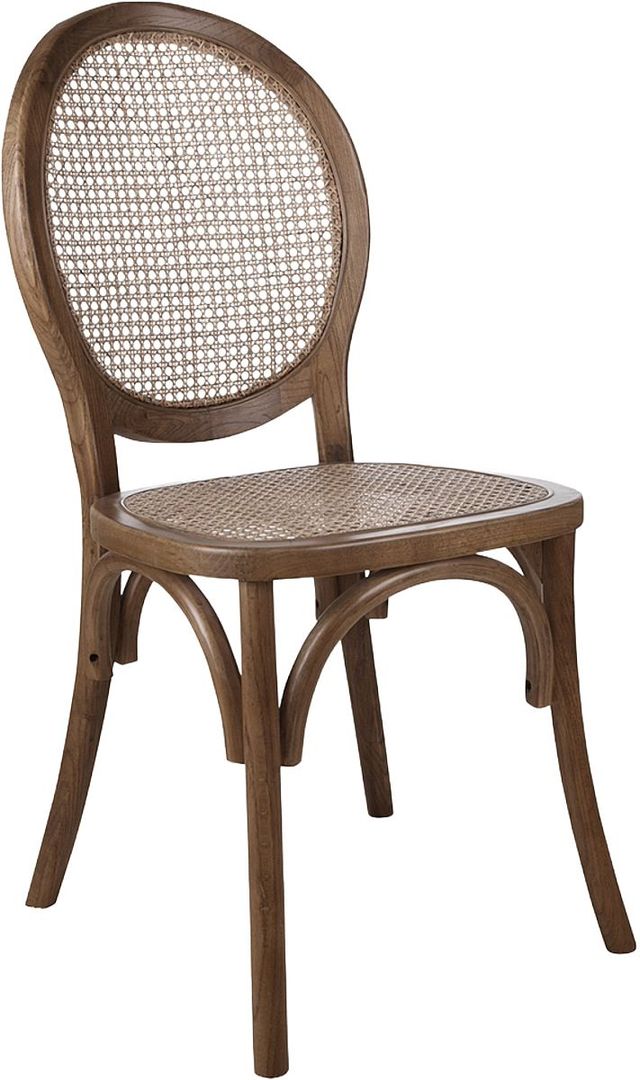 Moe's Home Collection Rivalto 2-Piece Brown Dining Chair Set-0