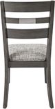 Jofran Inc. Altamonte Brushed Gray Ladderback Chair-3