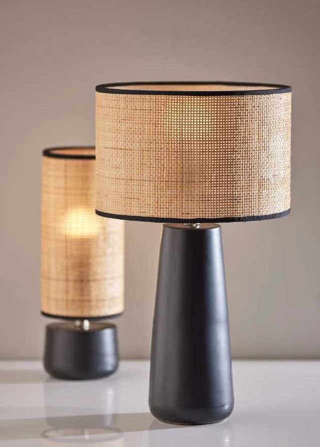 Adesso® Sheffield Black Table Lamp-3