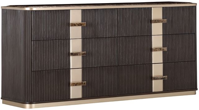 Michael Amini® West Kensington Medium Espresso Dresser-0