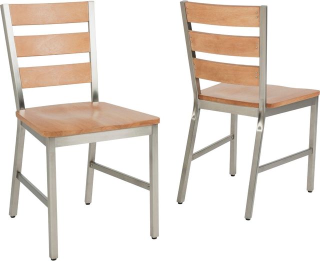 homestyles® Sheffield 2-Piece Brown Dining Chair Set-4