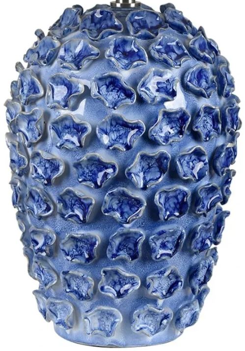 Crestview Collection Ellis Blue Table Lamp-1