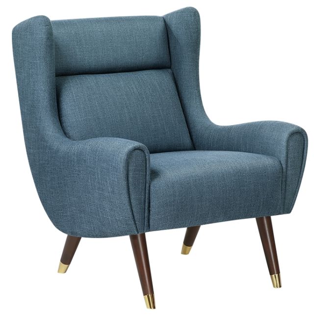 Homelegance® Greta Blue Accent Chair-0