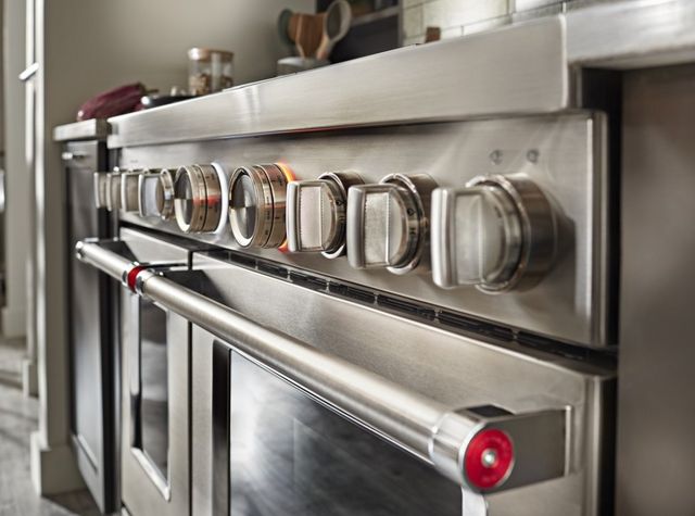 KitchenAid® 48" Stainless Steel Pro Style Dual Fuel Range-6